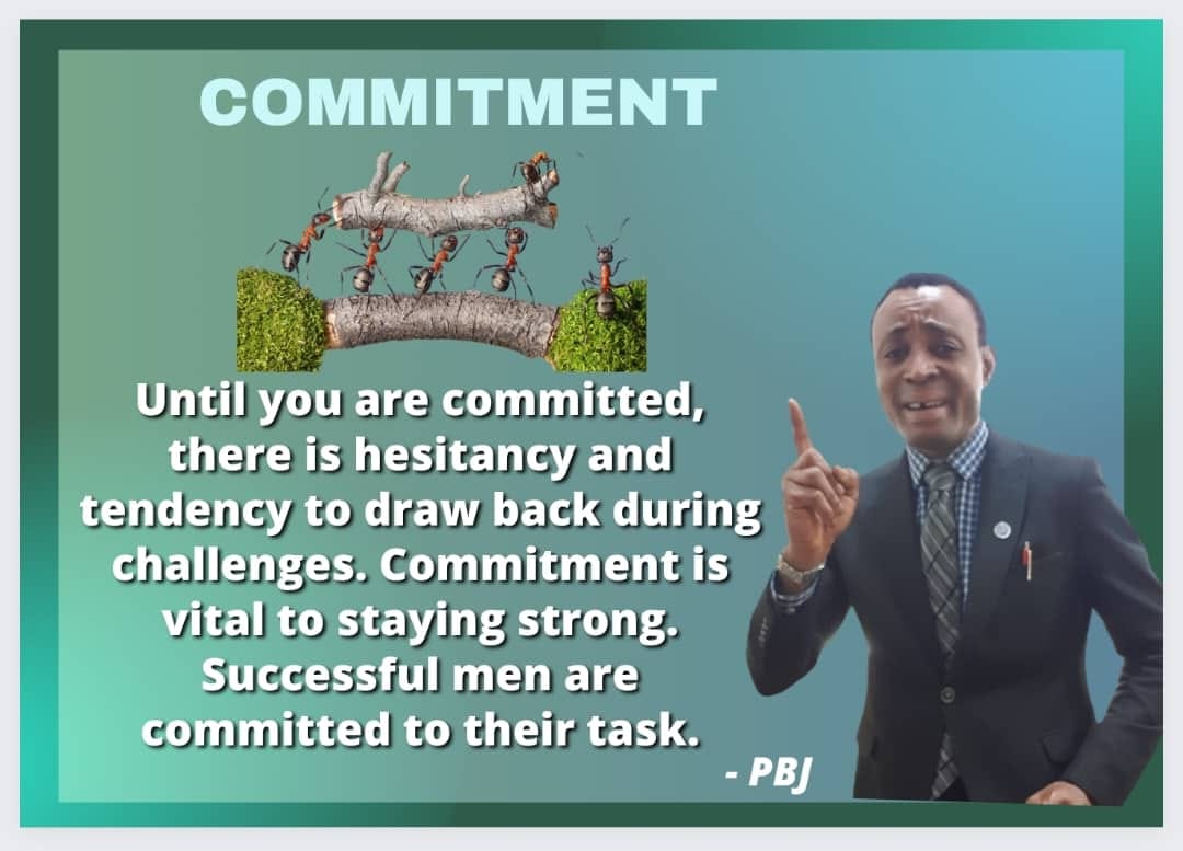 Bayo James Commitment
